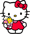 kitty_red_stand_flowers.gif